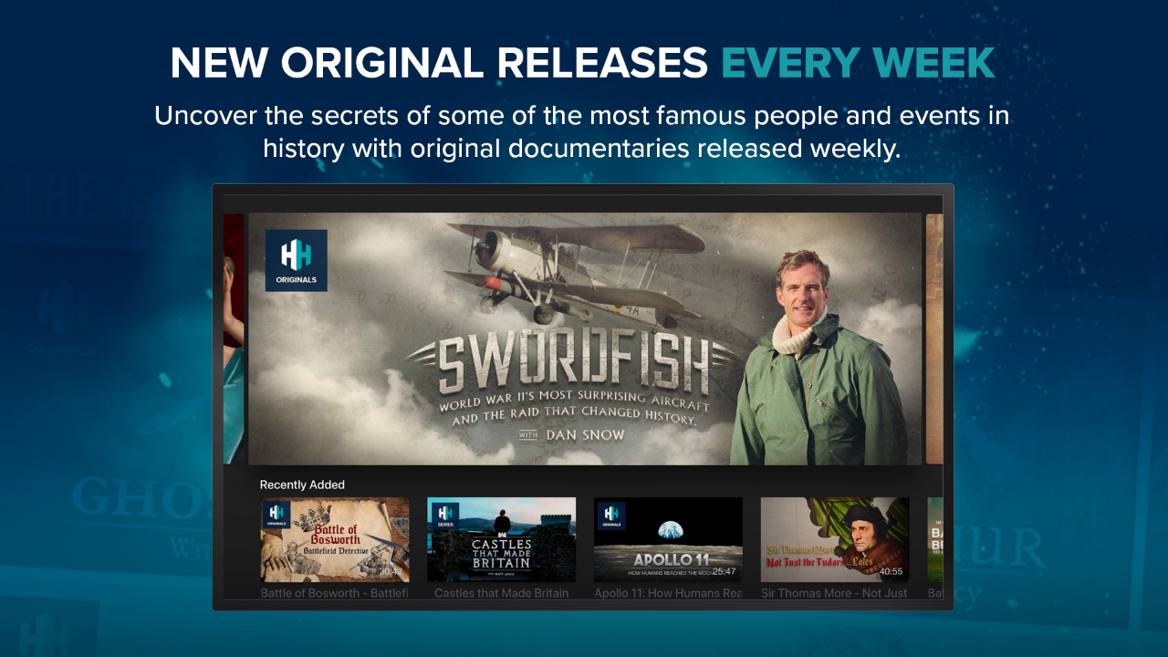 History Hit TV App Roku Channel Store Roku