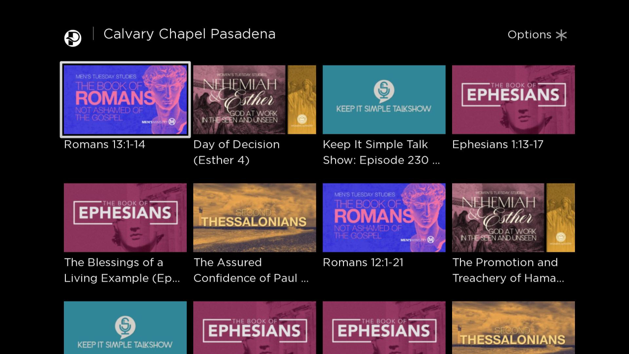 Calvary Chapel Pasadena | TV App | Roku Channel Store | Roku