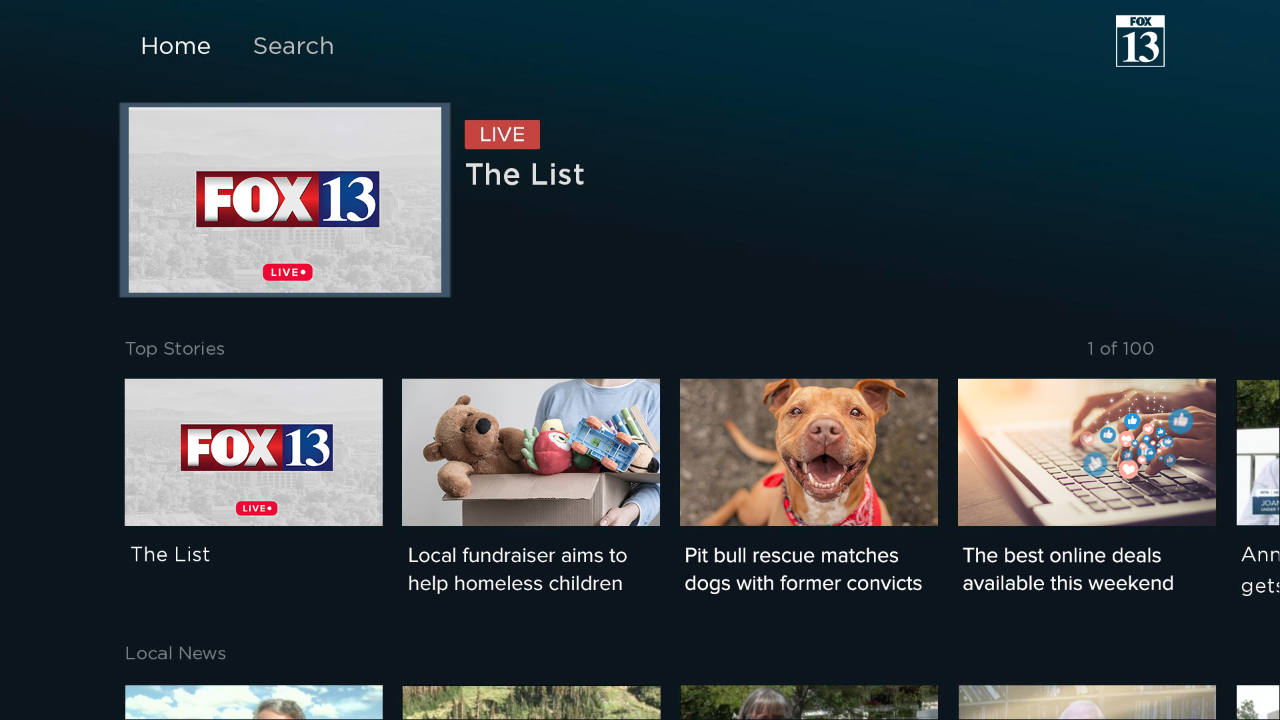 FOX 13 News Utah TV App Roku Channel Store Roku