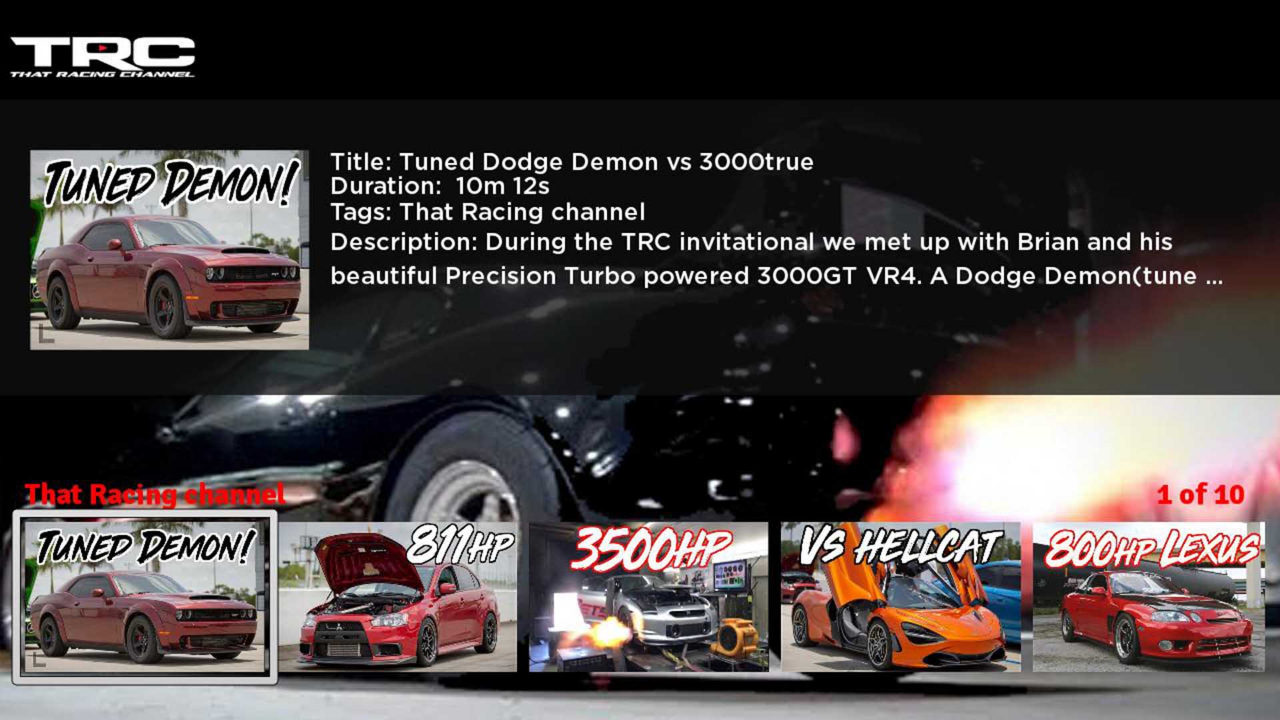 That Racing Channel TV App Roku Channel Store Roku