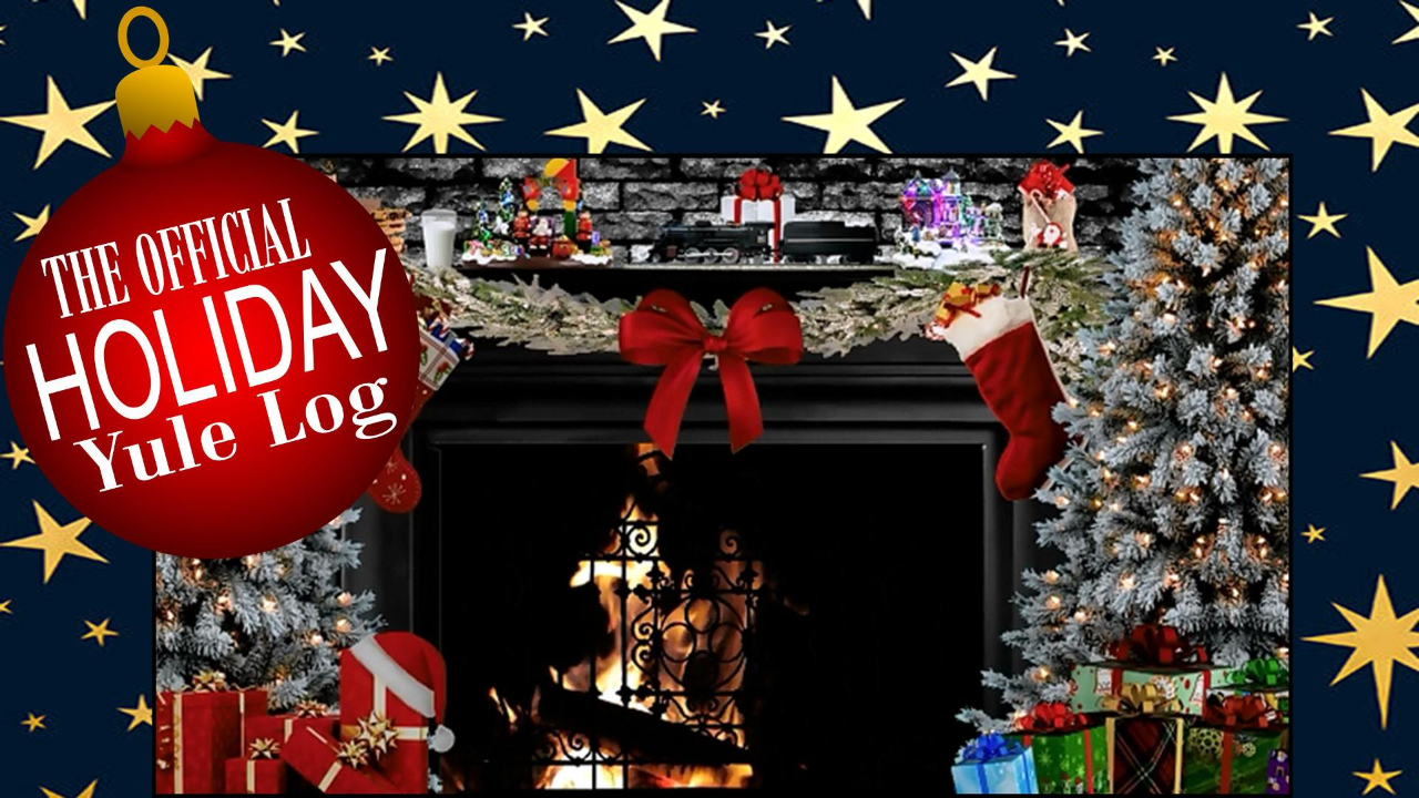 Holiday Yule Log Fireplace TV App Roku Channel Store Roku