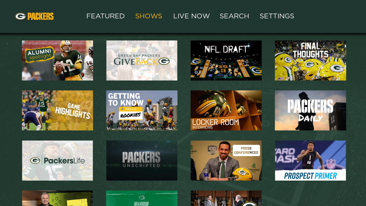 Packers TV App Roku Channel Store Roku