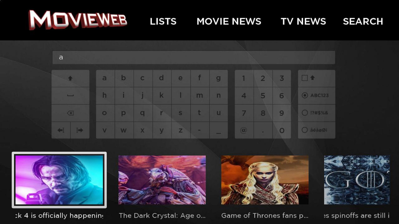 movieweb app