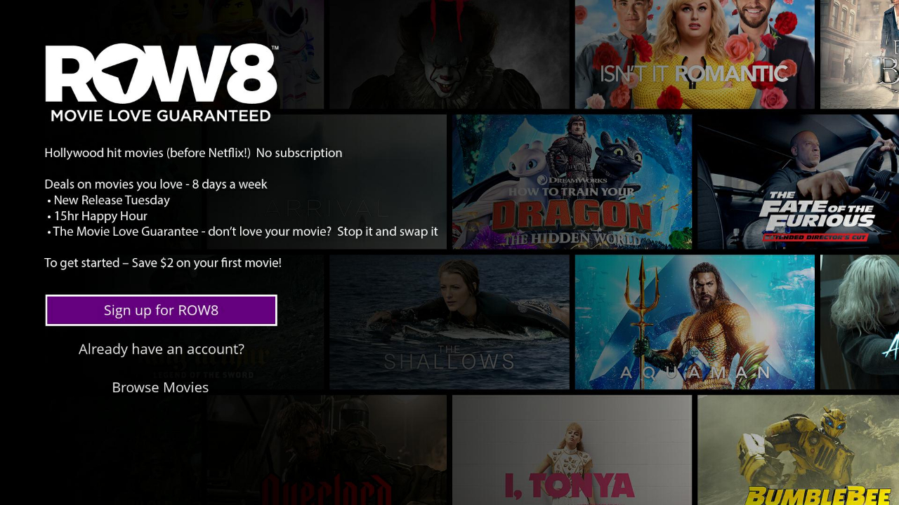 ROW8 | TV App | Roku Channel Store | Roku