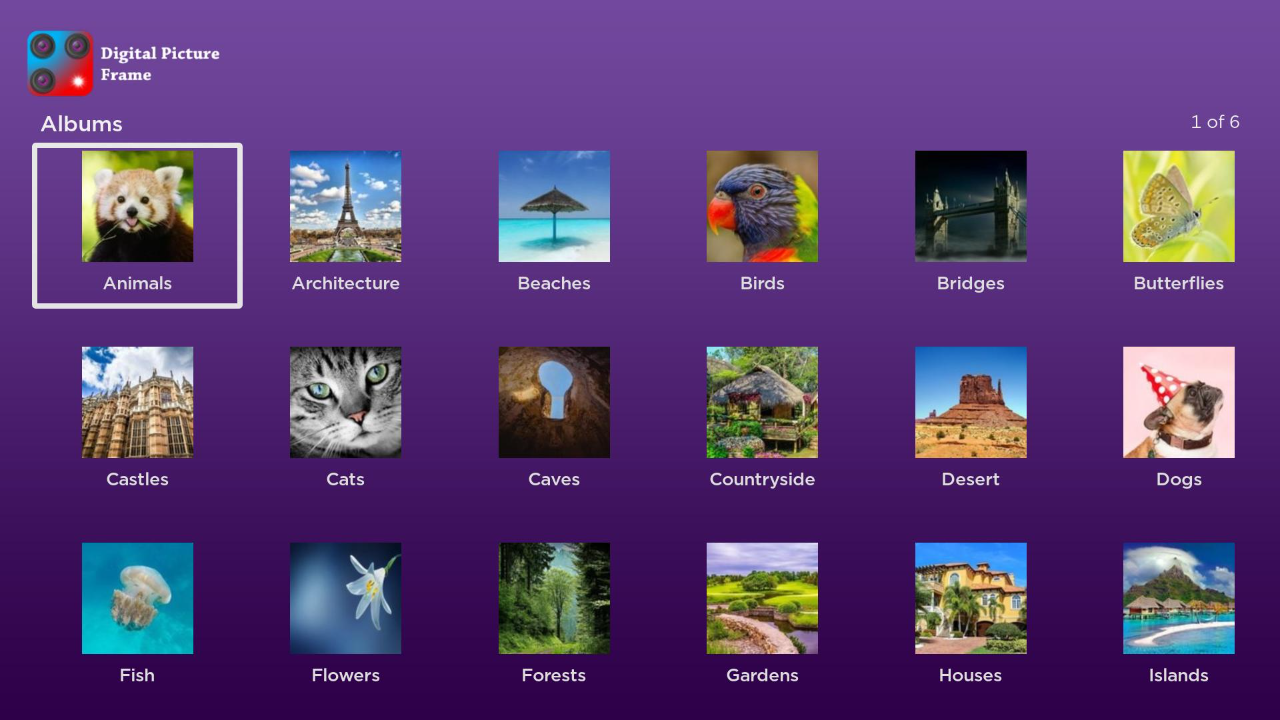 Digital Picture Frame TV App Roku Channel Store Roku