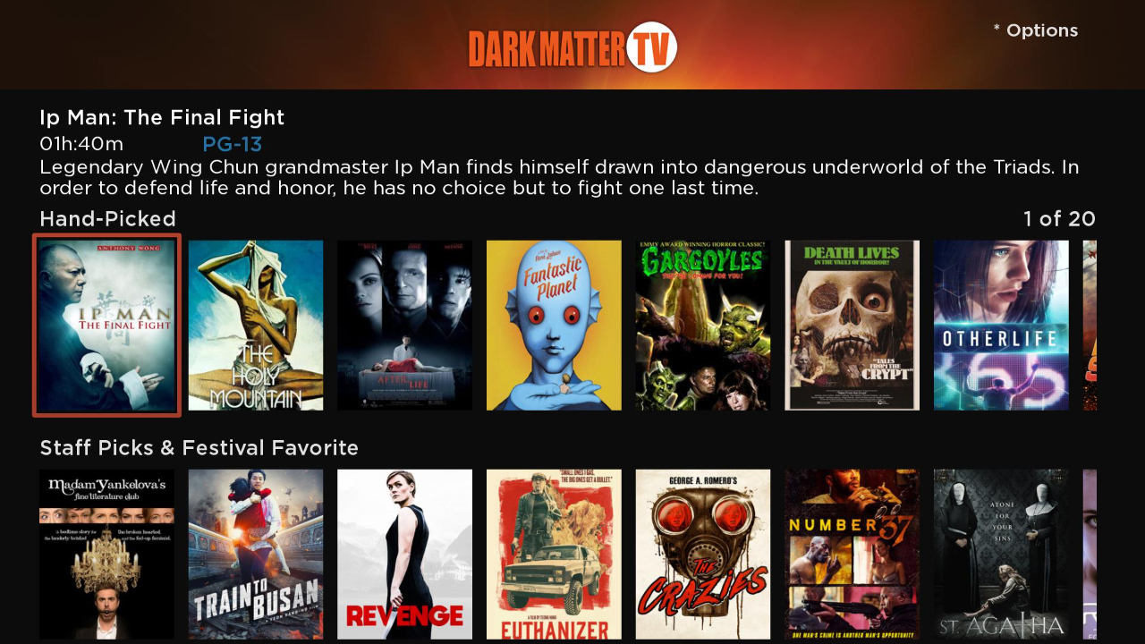 Dark Matter TV TV App Roku Channel Store Roku