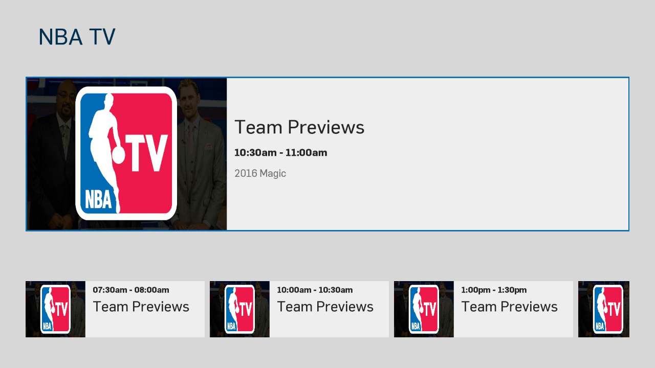 NBA Roku Channel Store Roku