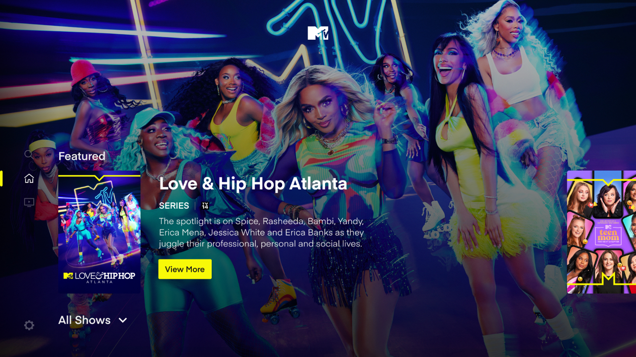 MTV TV App Roku Channel Store Roku