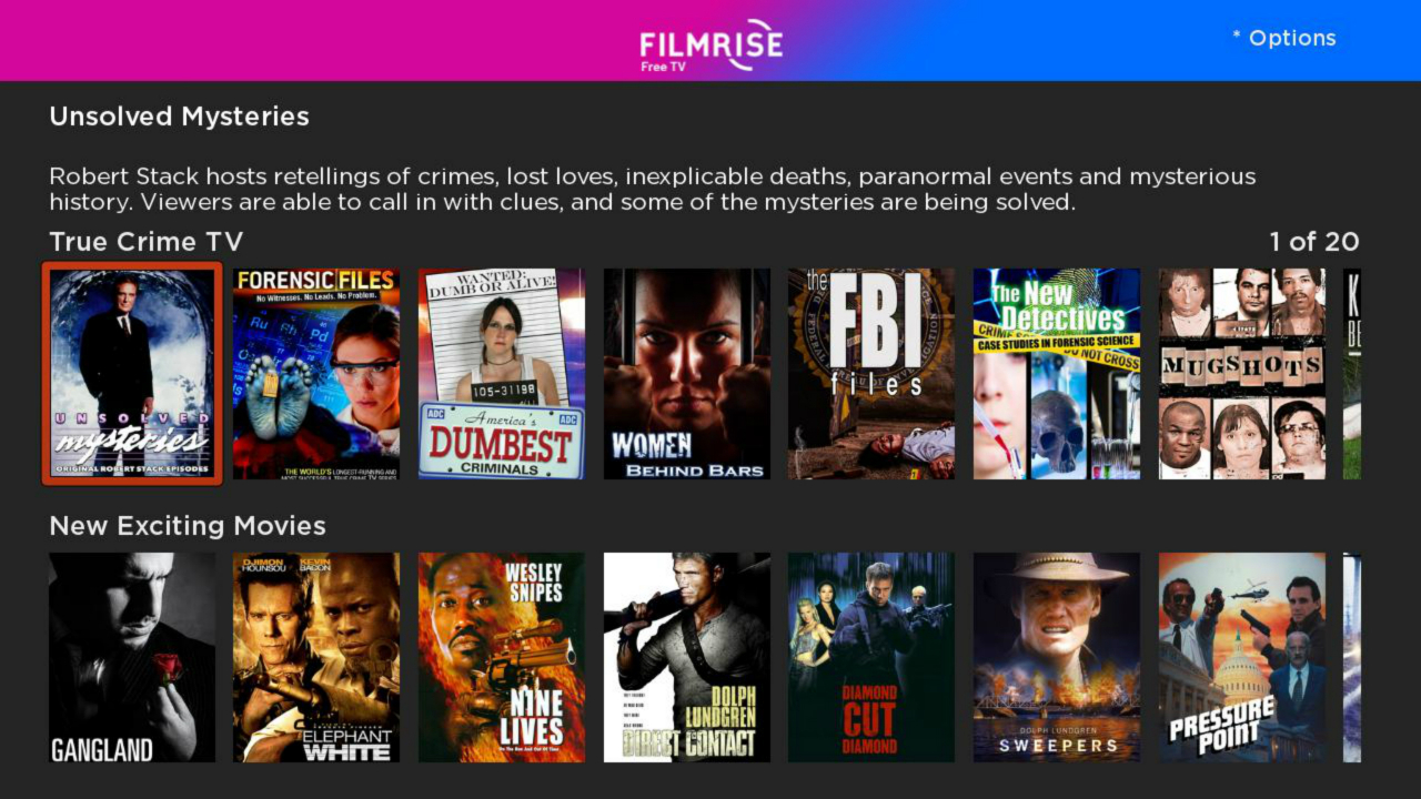 FilmRise Free TV | Roku Channel Store | Roku