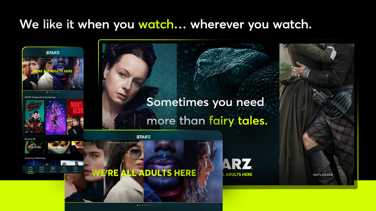 STARZ | TV App | Roku Channel Store | Roku