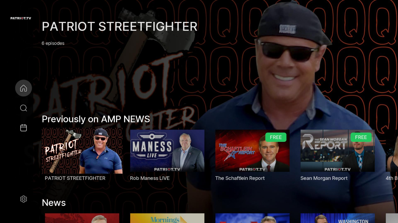 Patriot.tv TV App Roku Channel Store Roku