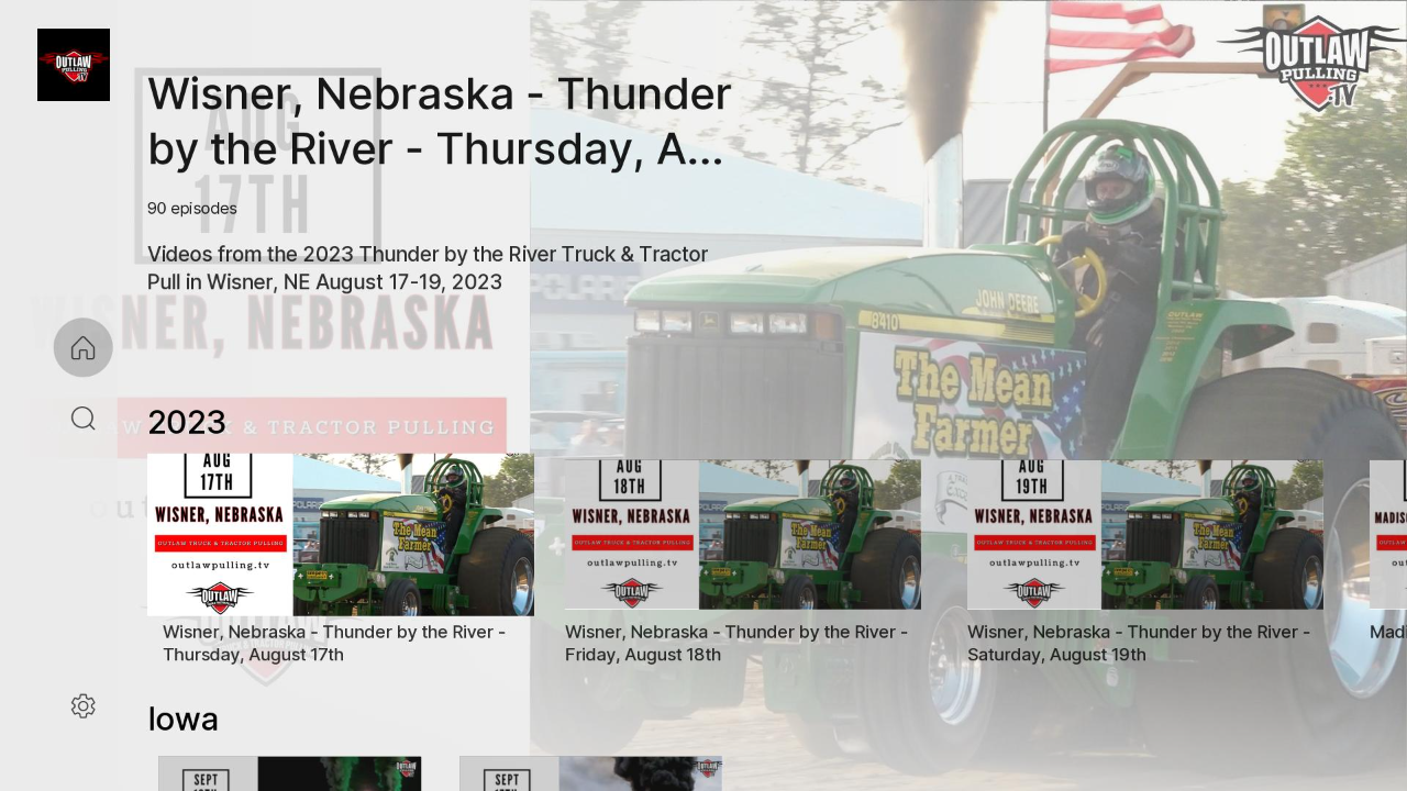 Outlaw Pulling TV TV App Roku Channel Store Roku