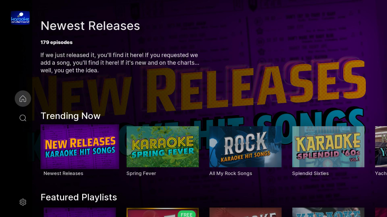 Karaoke On Demand TV App Roku Channel Store Roku