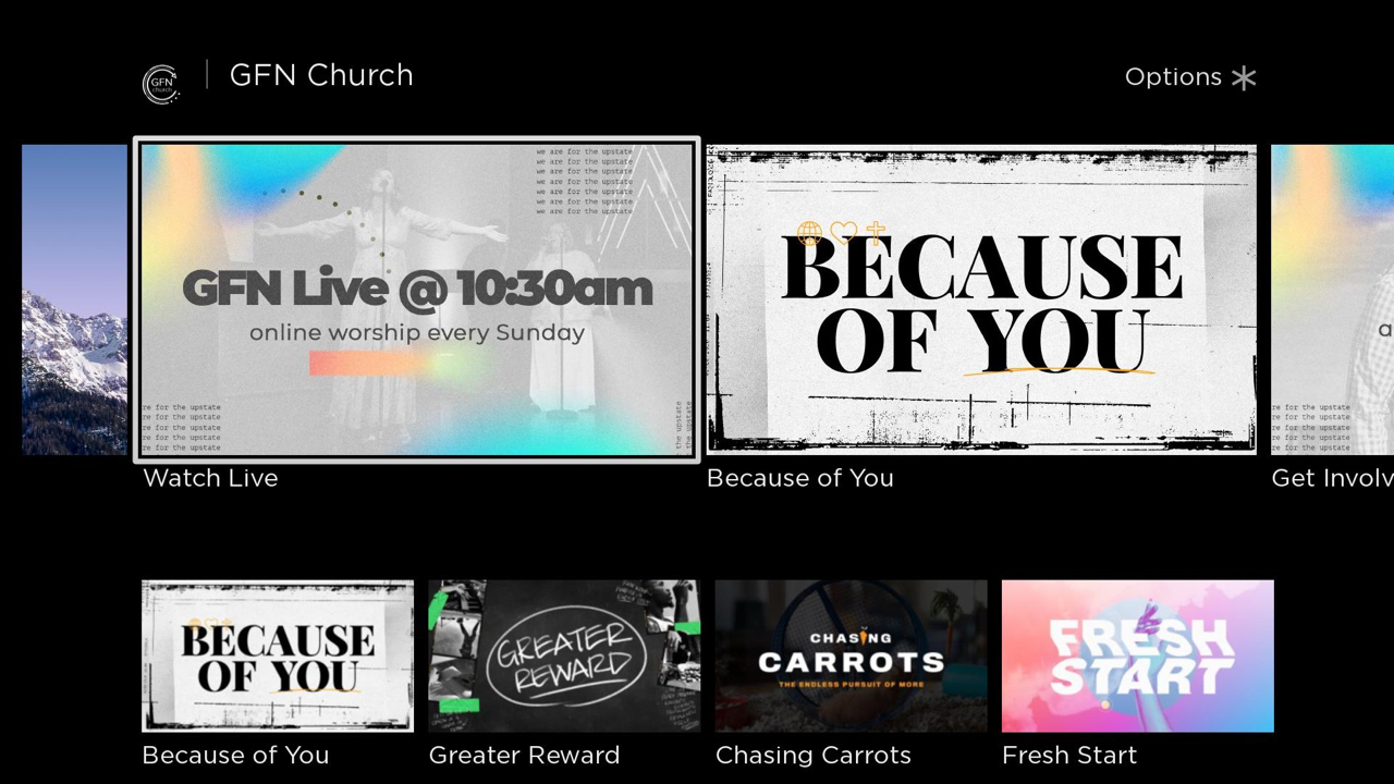 GFN Church | TV App | Roku Channel Store | Roku