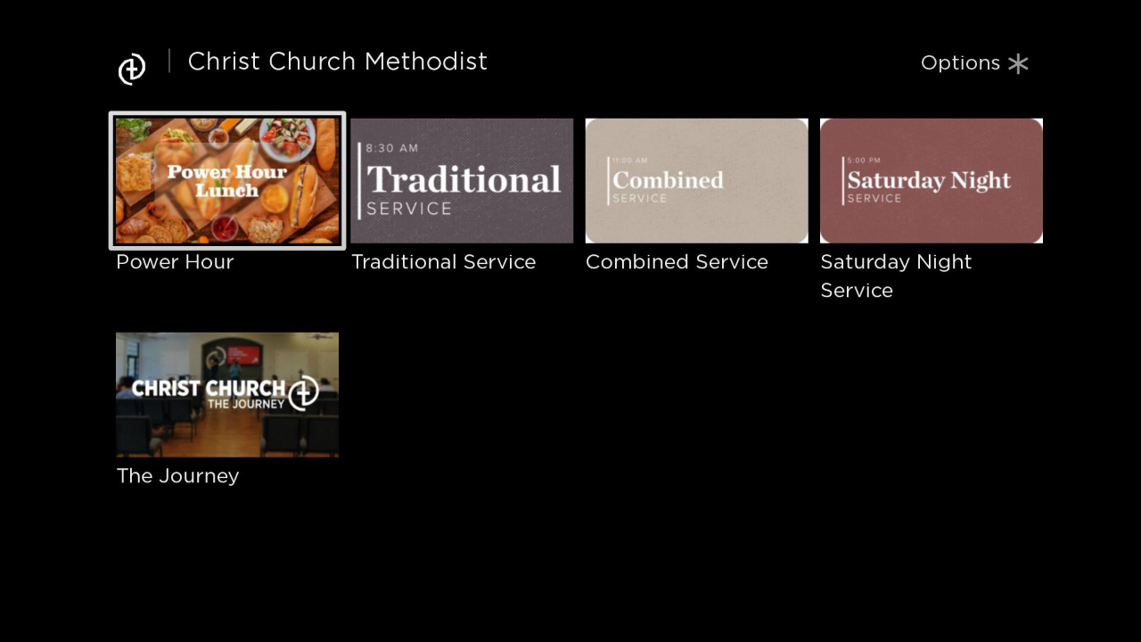 Christ Church Methodist | TV App | Roku Channel Store | Roku