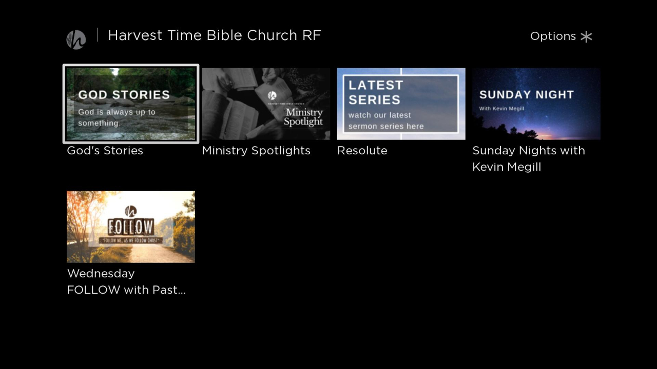 Harvest Time Bible Church RF | TV App | Roku Channel Store | Roku