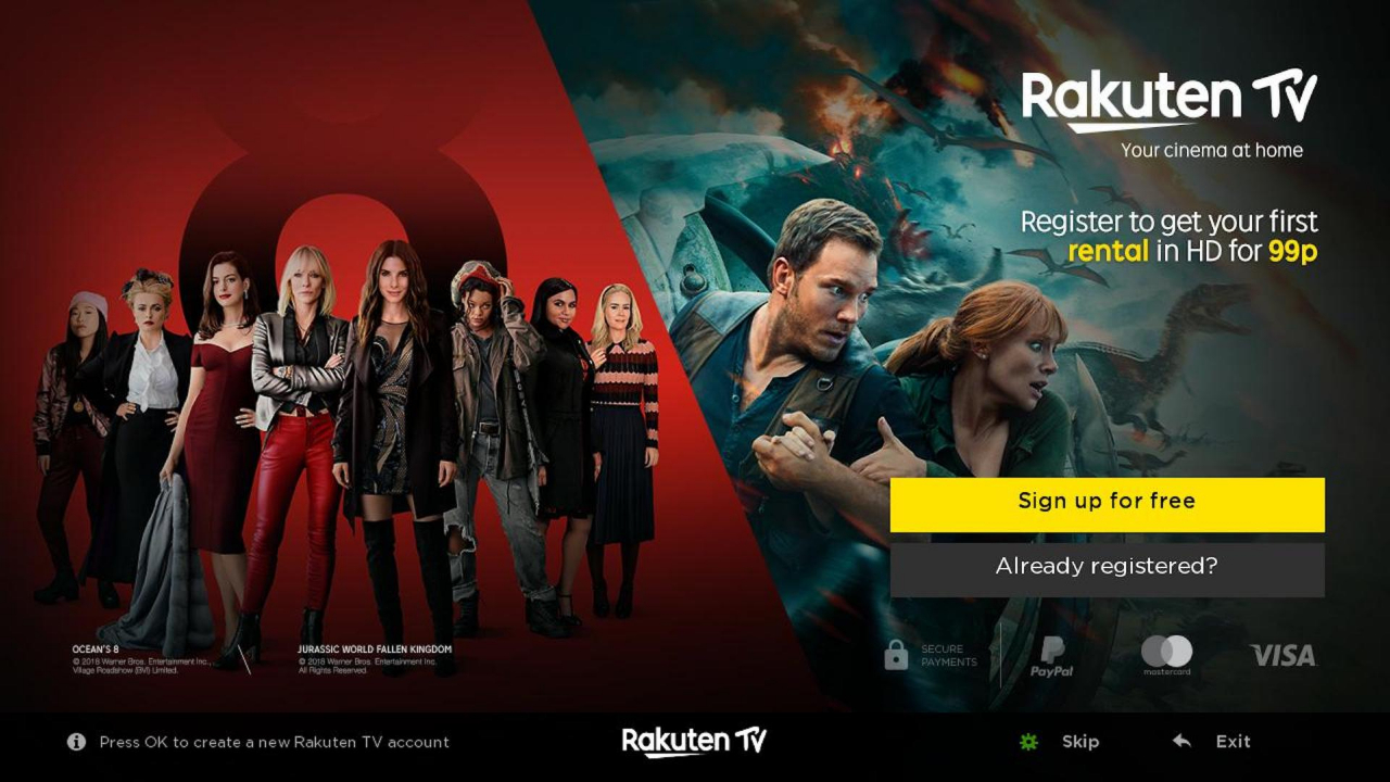 Rakuten TV TV App Roku Channel Store Roku