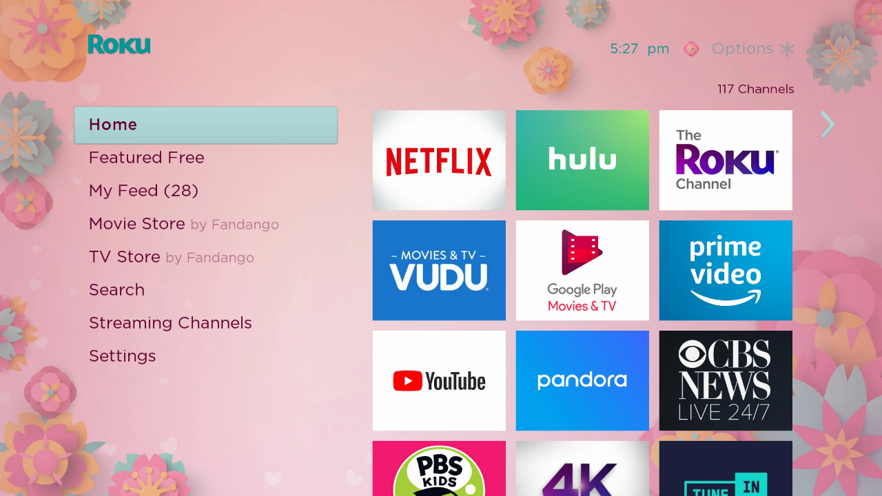 Paper Flowers Roku Channel Store Roku