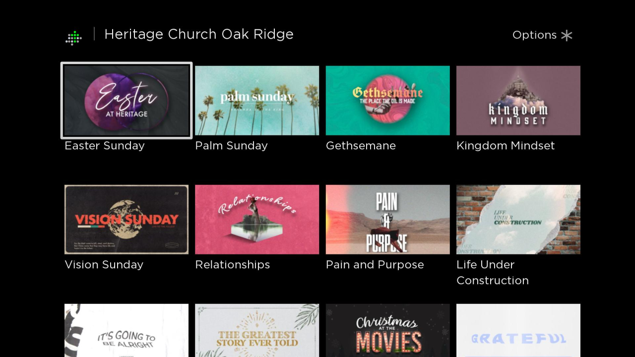 Heritage Church Oak Ridge | TV App | Roku Channel Store | Roku