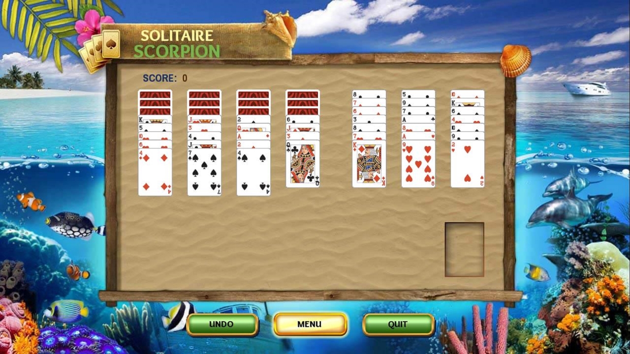 are all scorpion solitaire game winnable