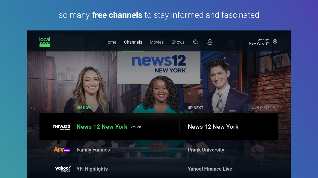 Local Now | TV App | Roku Channel Store | Roku