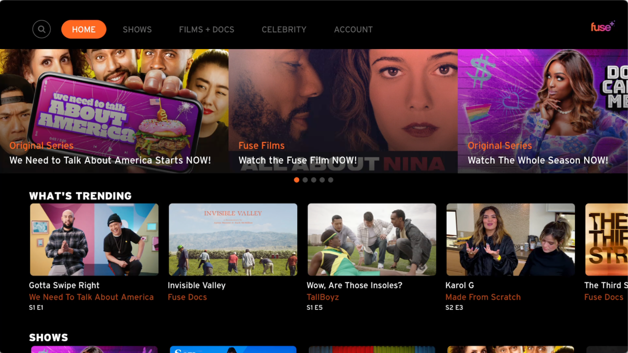 Fuse TV App Roku Channel Store Roku