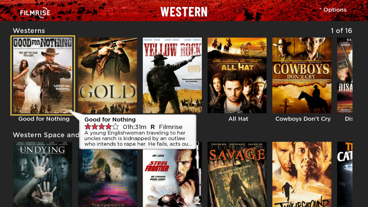 FilmRise Western | TV App | Roku Channel Store | Roku