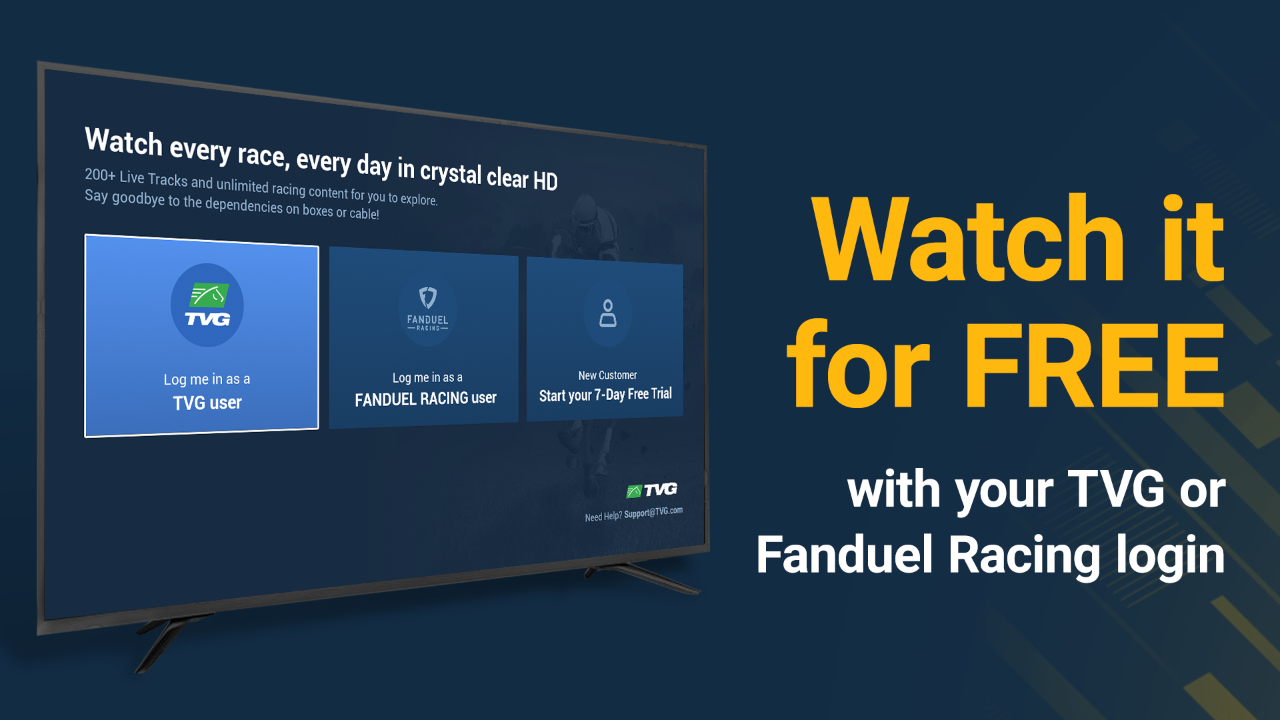 Watch TVG Live Horse Racing TV App Roku Channel Store Roku