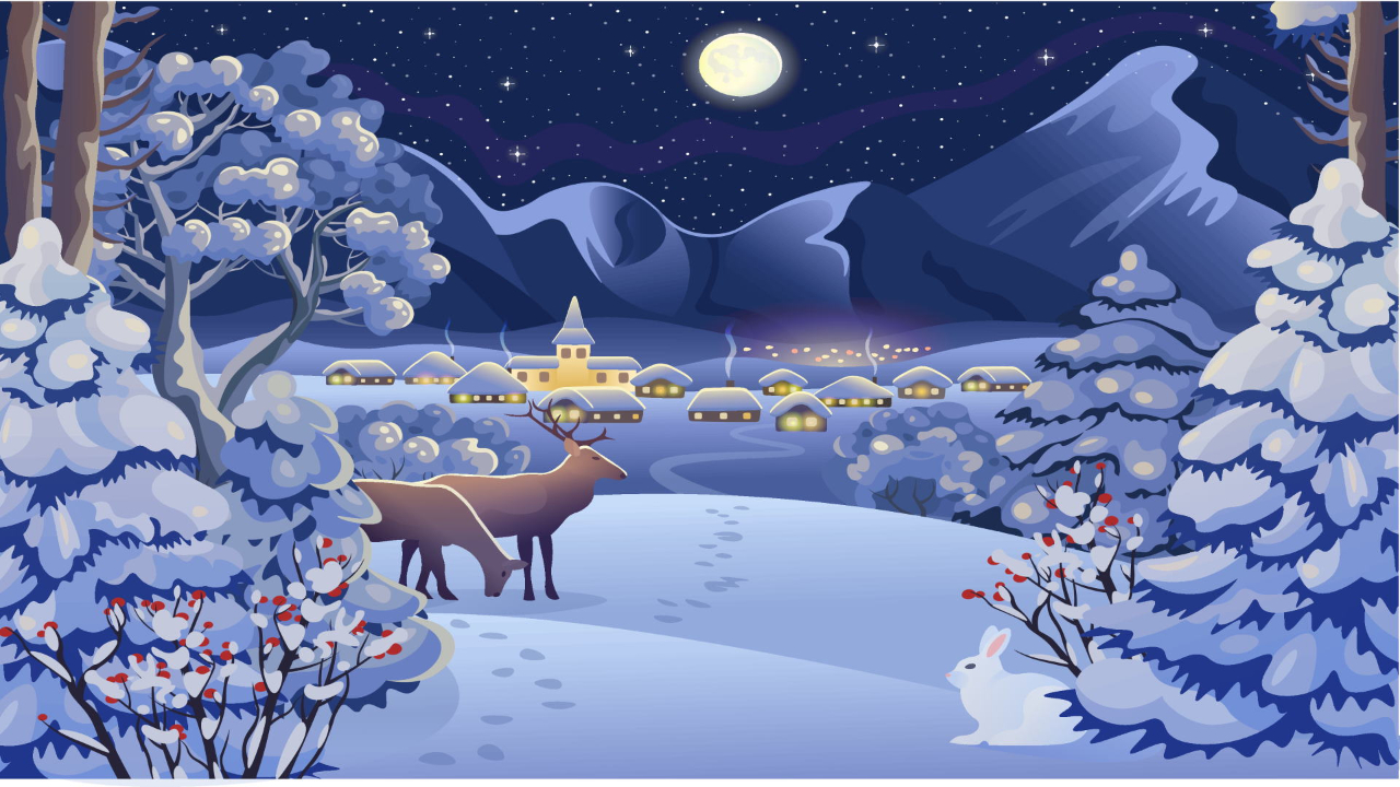 Christmas Screensaver TV App Roku Channel Store Roku