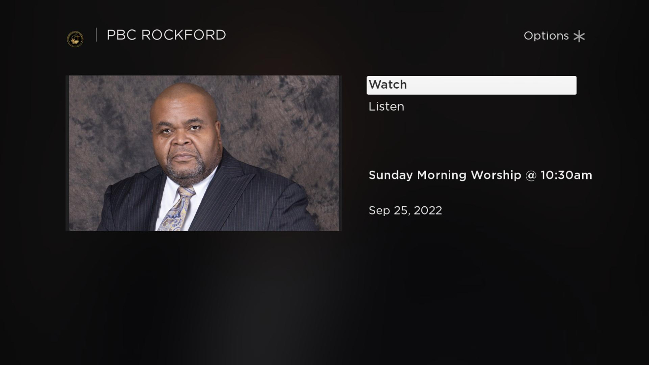 PBC ROCKFORD TV App Roku Channel Store Roku