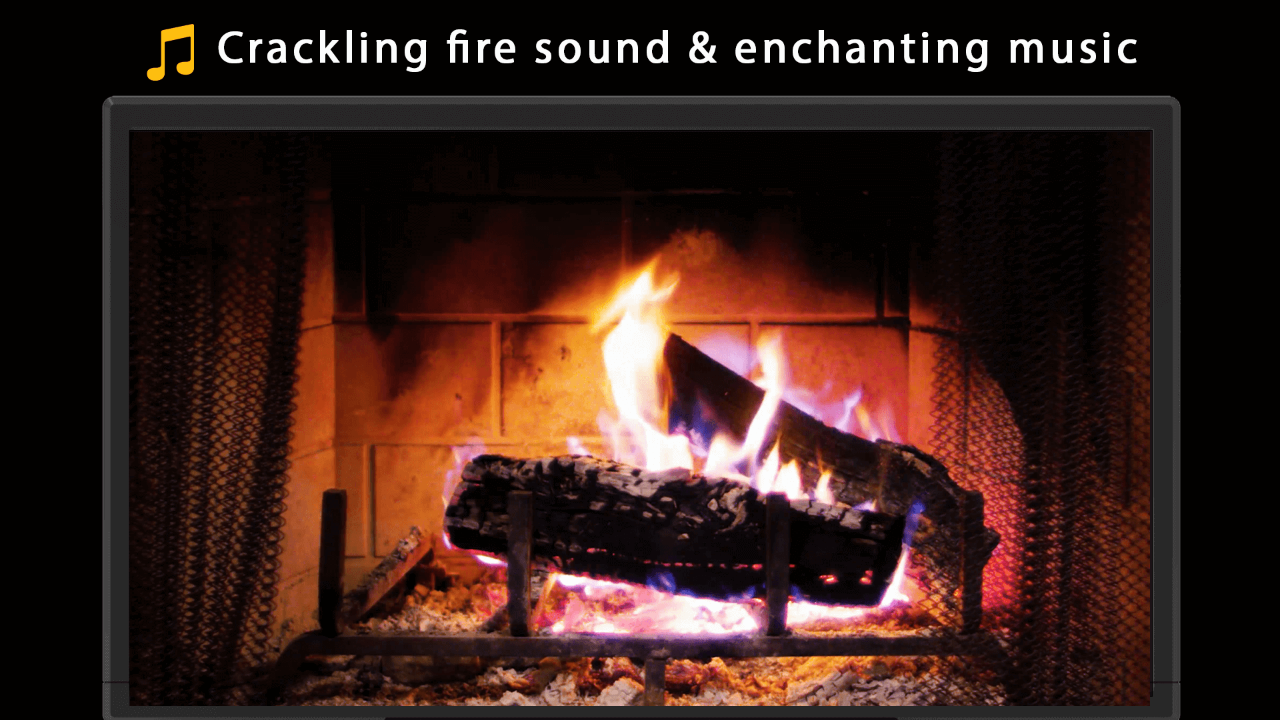 Fireplace Master Collection Fire Video Screensaver TV App Roku