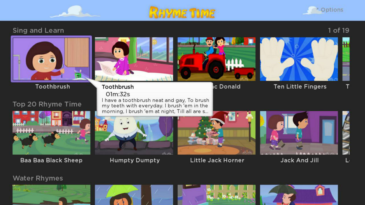 Rhyme Time | TV App | Roku Channel Store | Roku