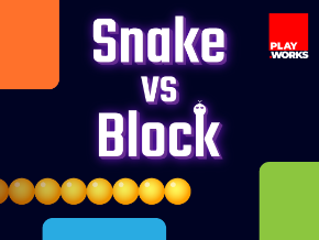 snake vs block logo