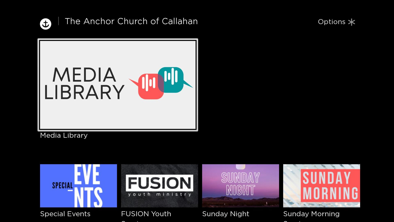 The Anchor Church of Callahan Roku Guide