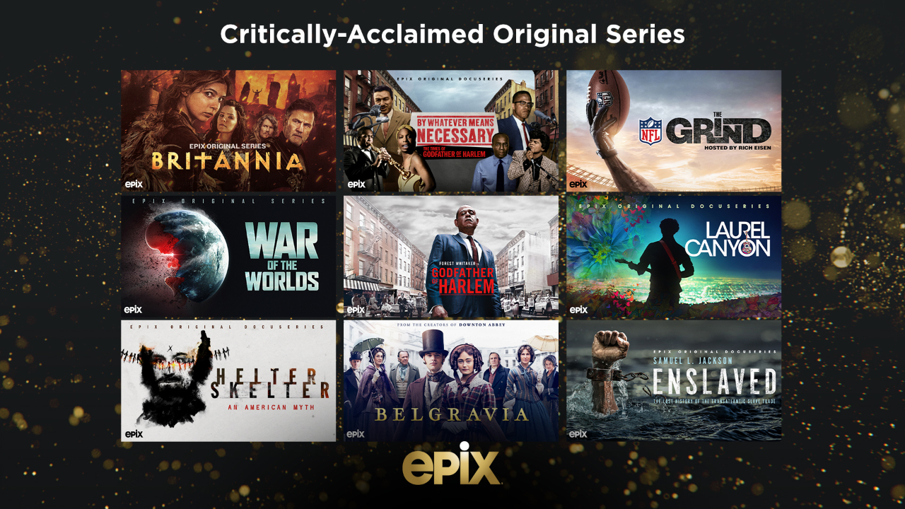 best epix shows