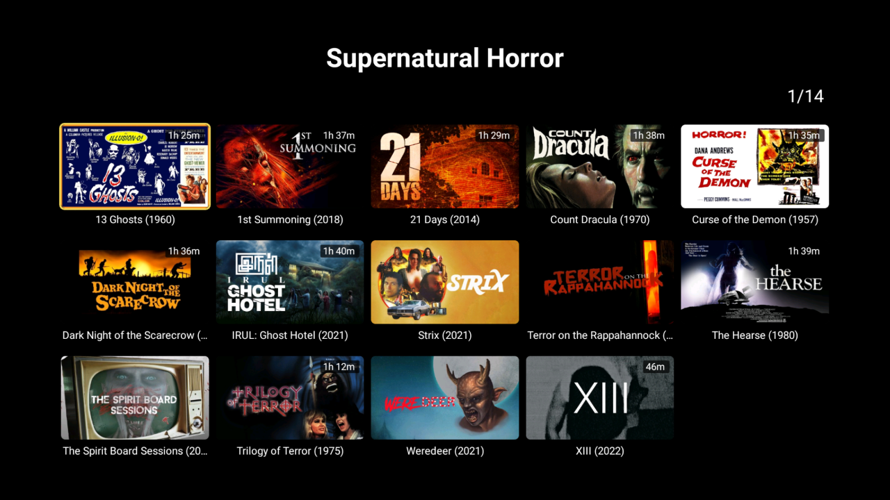 Free Horror Movies | TV App | Roku Channel Store | Roku