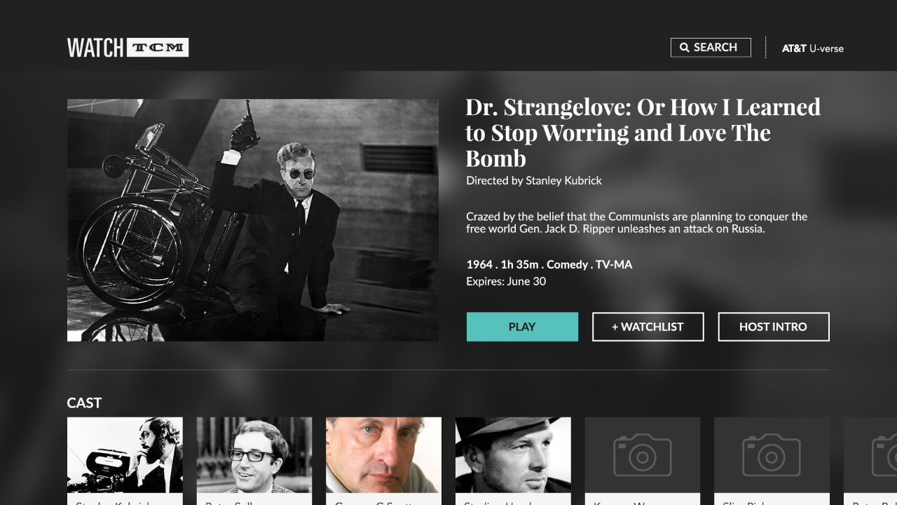 Watch TCM Roku Channel Store Roku