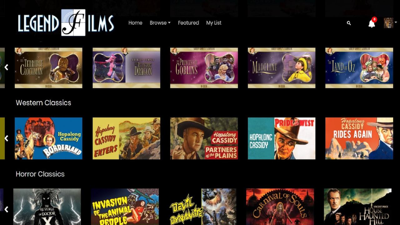 Legend Films | RK Guide