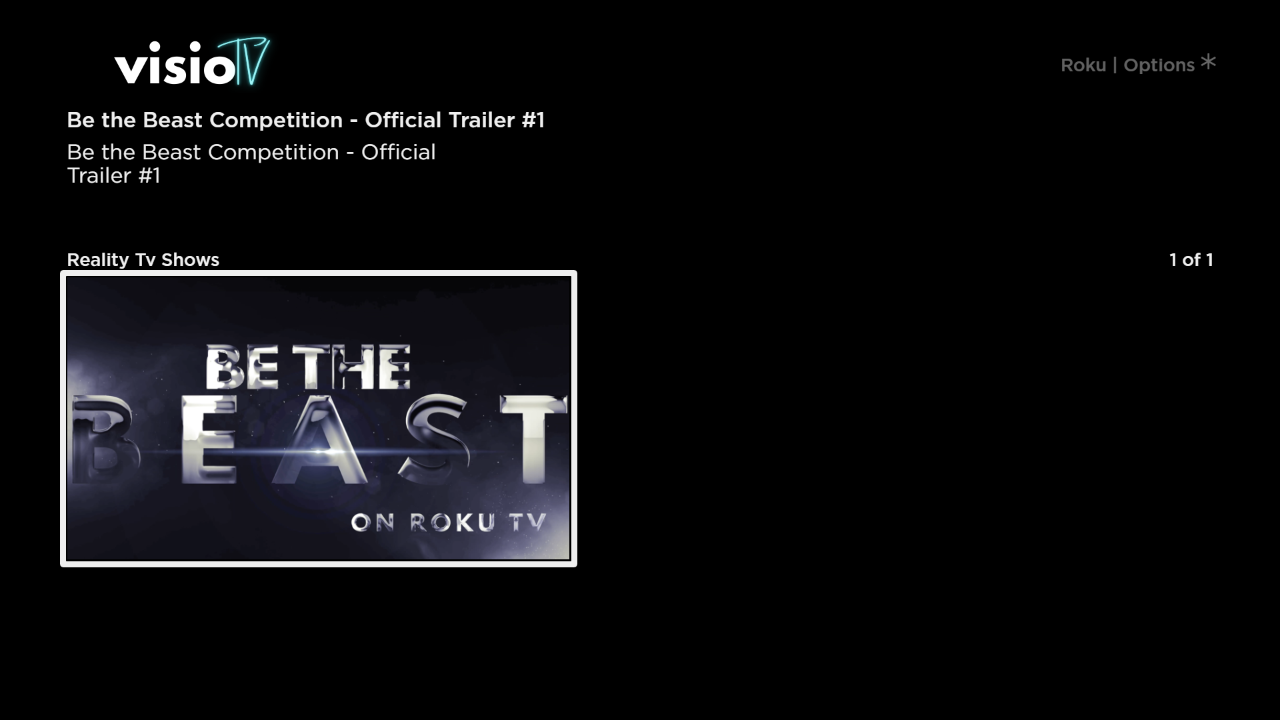 VISIO TV TV App Roku Channel Store Roku