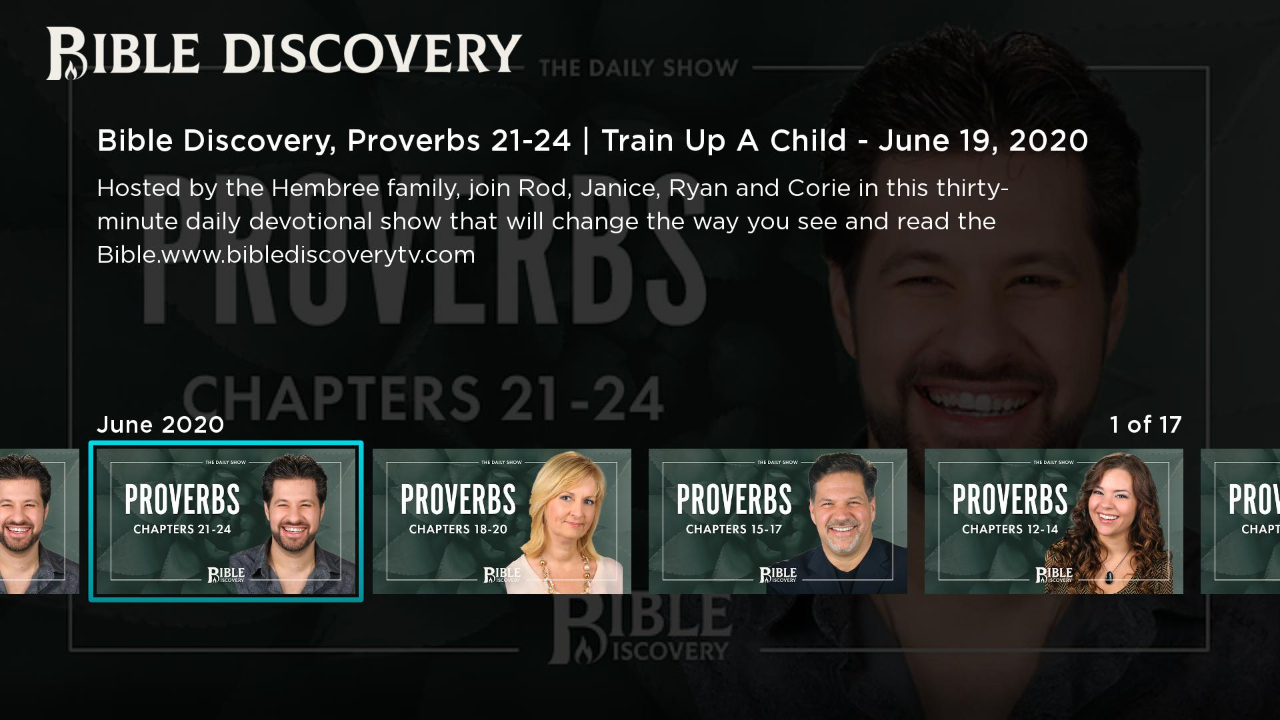 Bible Discovery TV App Roku Channel Store Roku