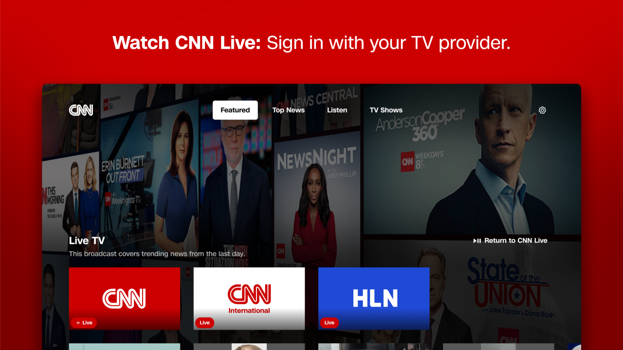 CNN | TV App | Roku Channel Store | Roku - What Channel Is Cnn On Roku Live Tv