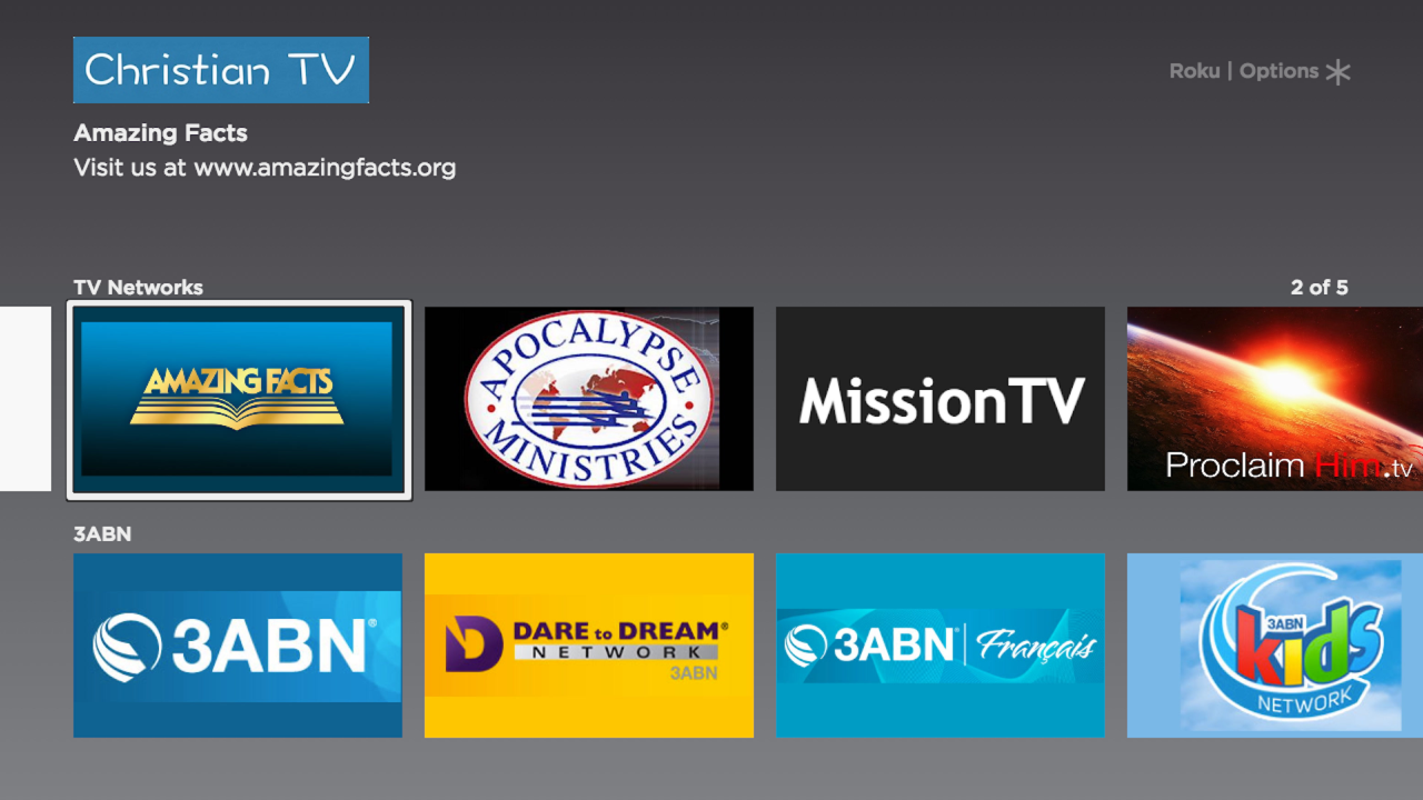 Christian TV TV App Roku Channel Store Roku