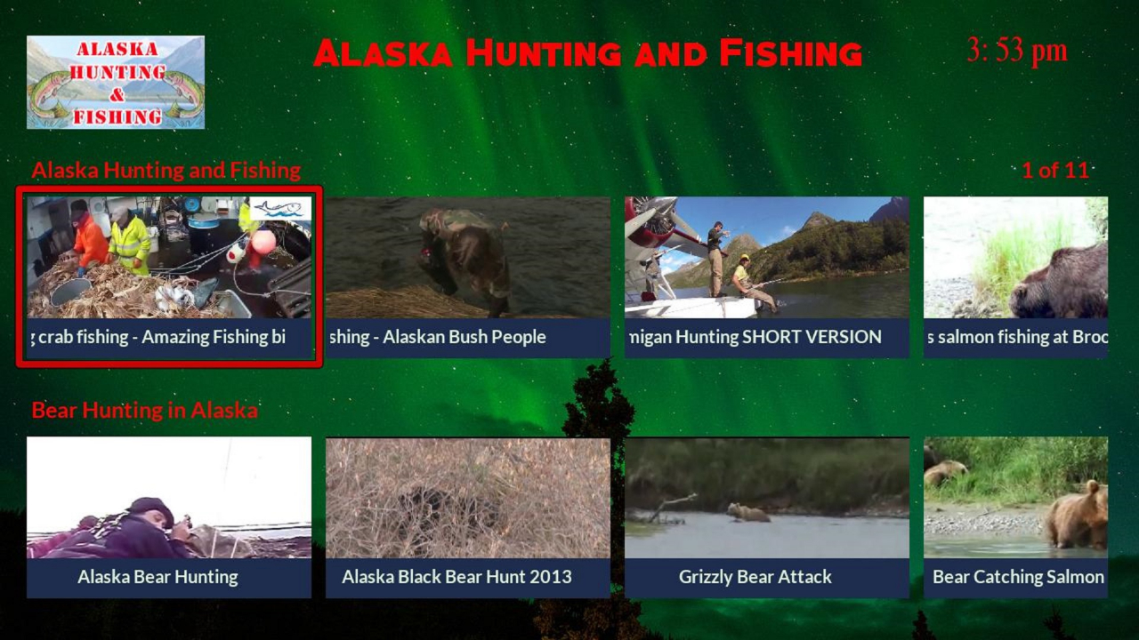 Alaska Hunting and Fishing Roku Channel Store Roku