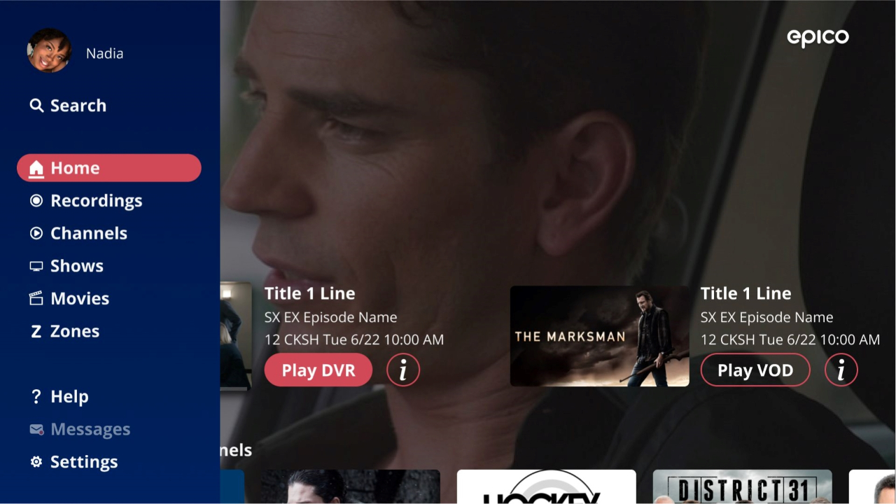 Cogeco EPICO TV App Roku Channel Store Roku