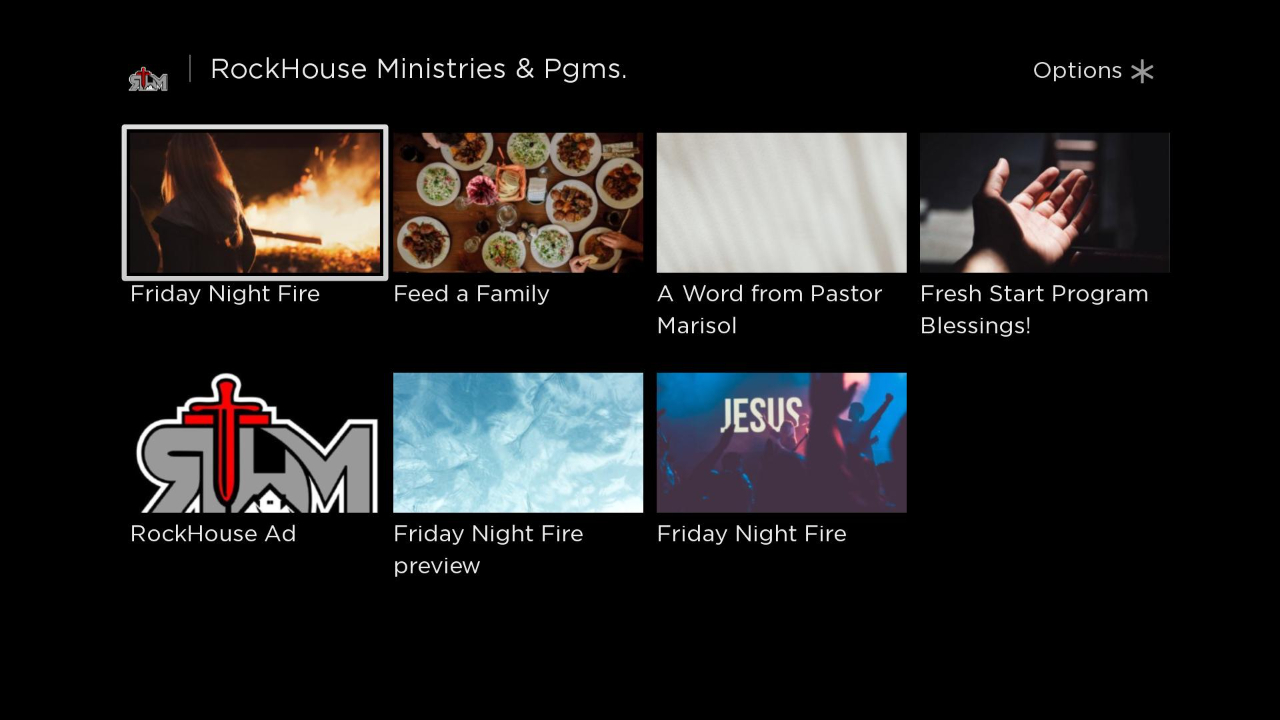 RockHouse Ministries & Pgms. TV App Roku Channel Store Roku