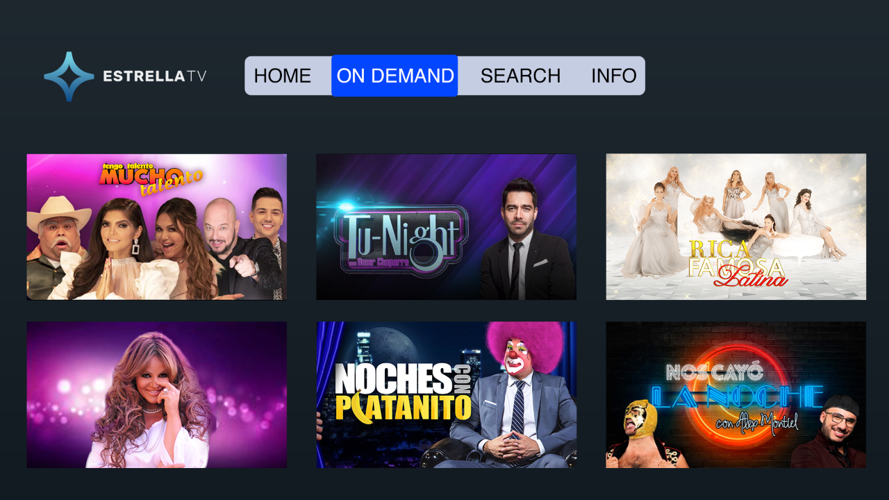 EstrellaTV | TV App | Roku Channel Store | Roku