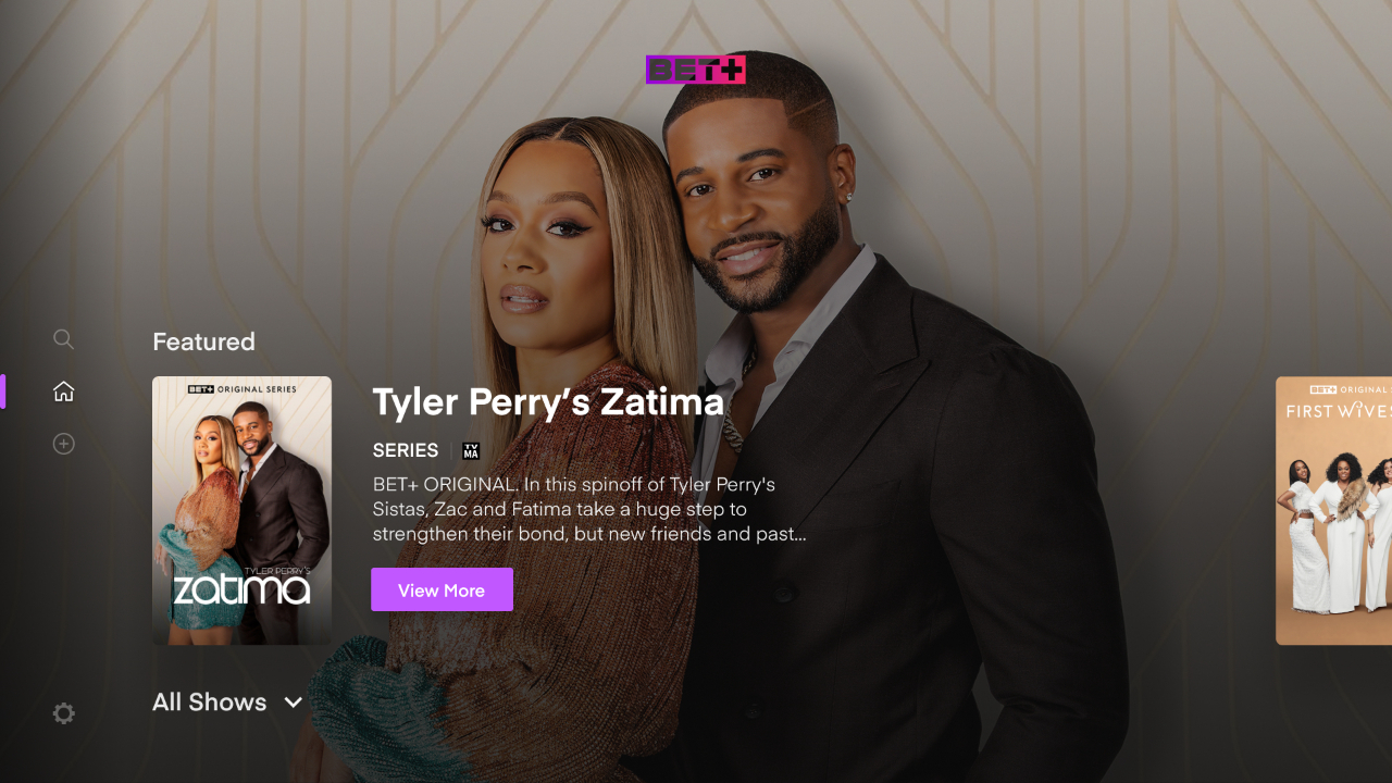 BET Plus | TV App | Roku Channel Store | Roku