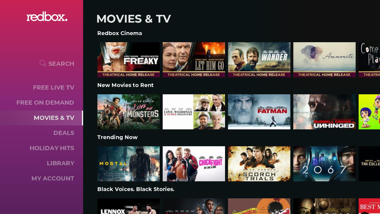 Redbox. | TV App | Roku Channel Store | Roku