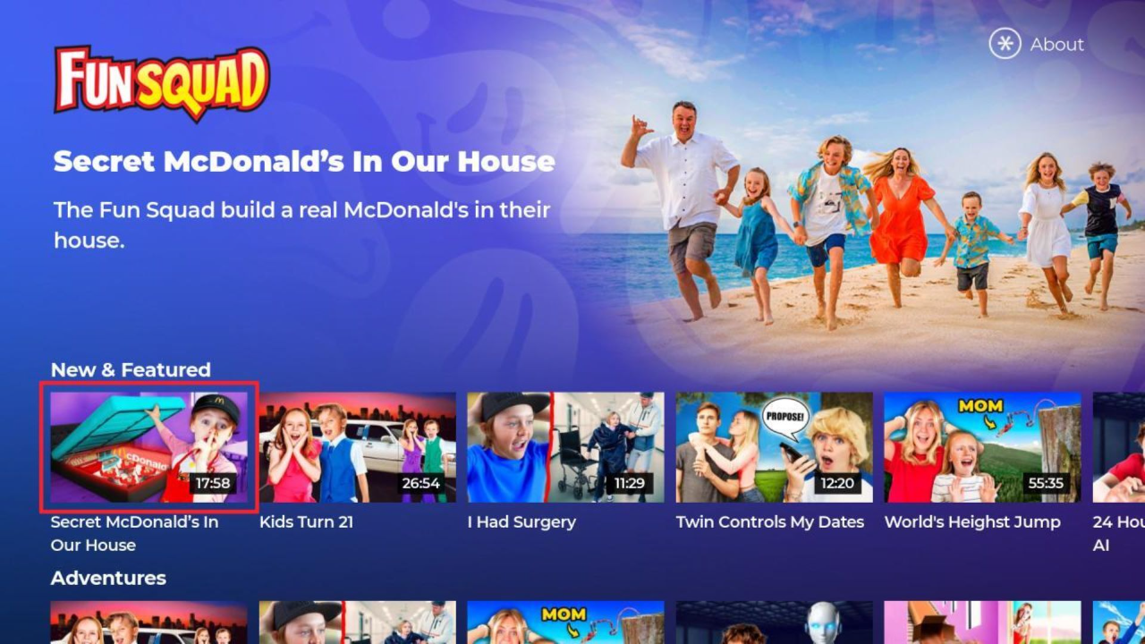 The Fun Squad | TV App | Roku Channel Store | Roku