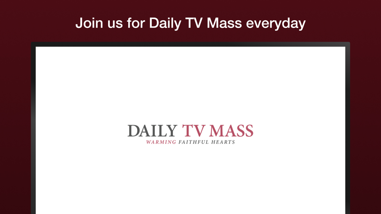 Daily TV Mass TV App Roku Channel Store Roku